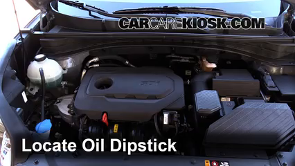 2017 Kia Sportage LX 2.4L 4 Cyl. Oil Check Oil Level